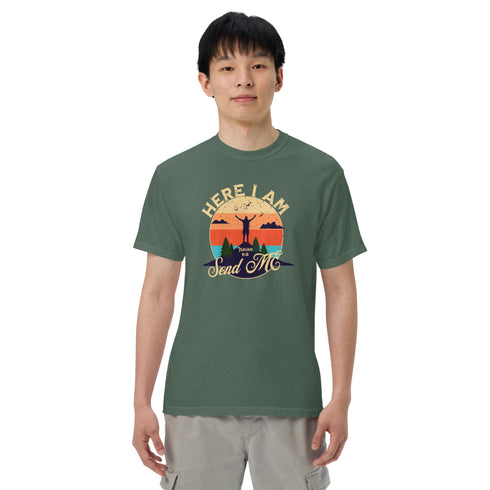 Here I am Send ME Christian Bible Verse T-Shirt